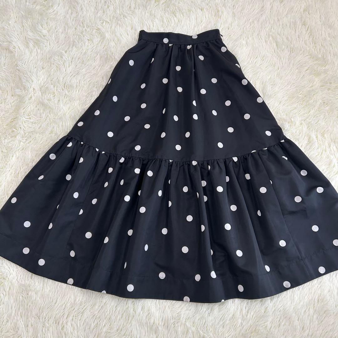 【MAISON SPECIAL】洗える♡ドット ティアード フレアスカート