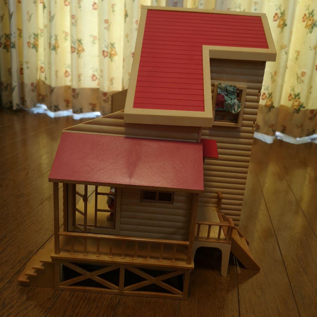 【値下】シルバニアファミリー　赤い屋根の大きなお家　まとめ売り