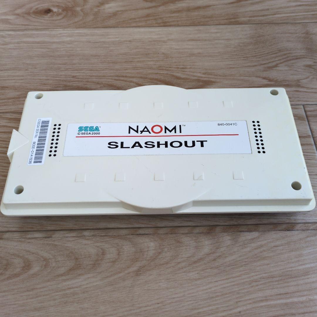 スラッシュアウト　NAOMIソフト　アーケードゲーム基板