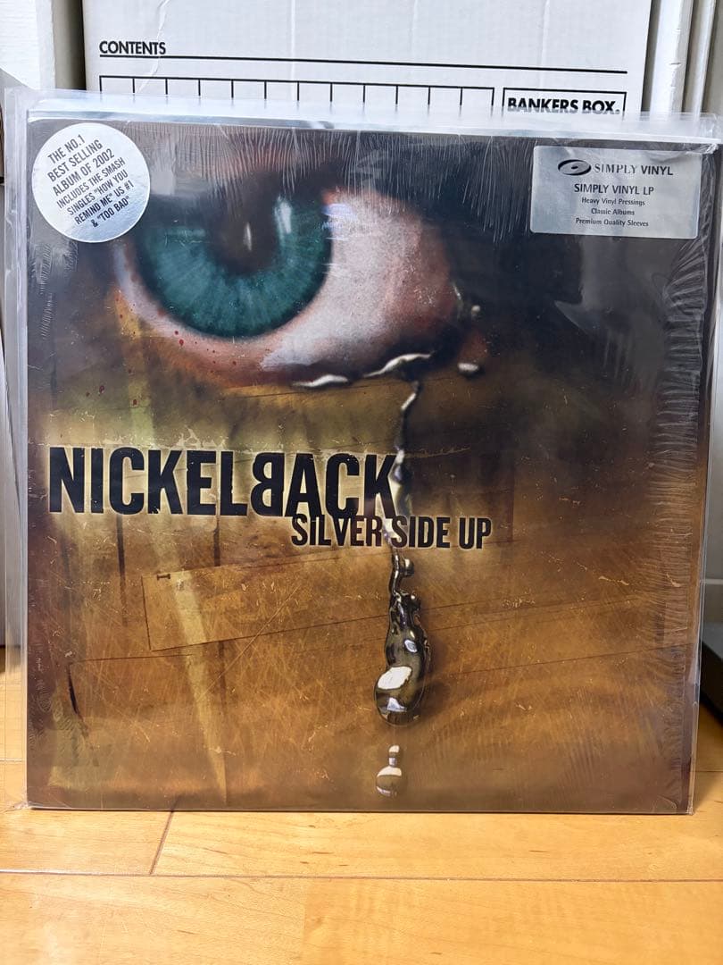 NICKELBACK SILVER SIDE UP VINYL オリジナル