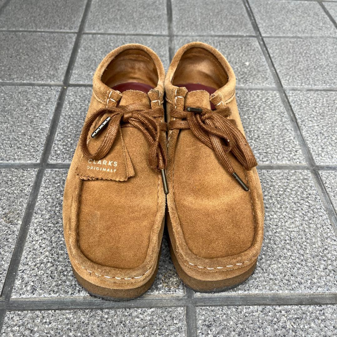 Clarks スエード モカシン ベージュ