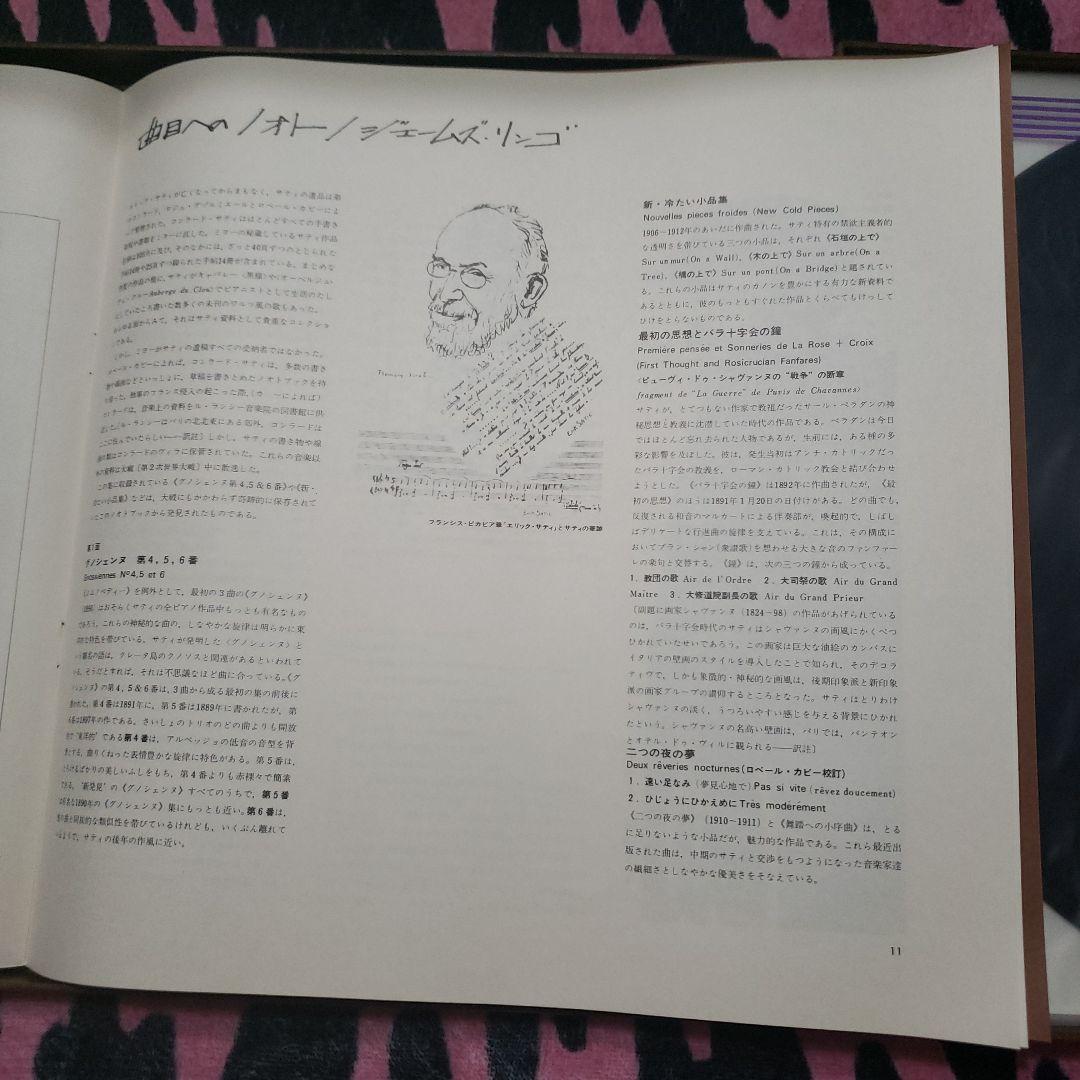 ERIK SATIE アルド・チコリーニ