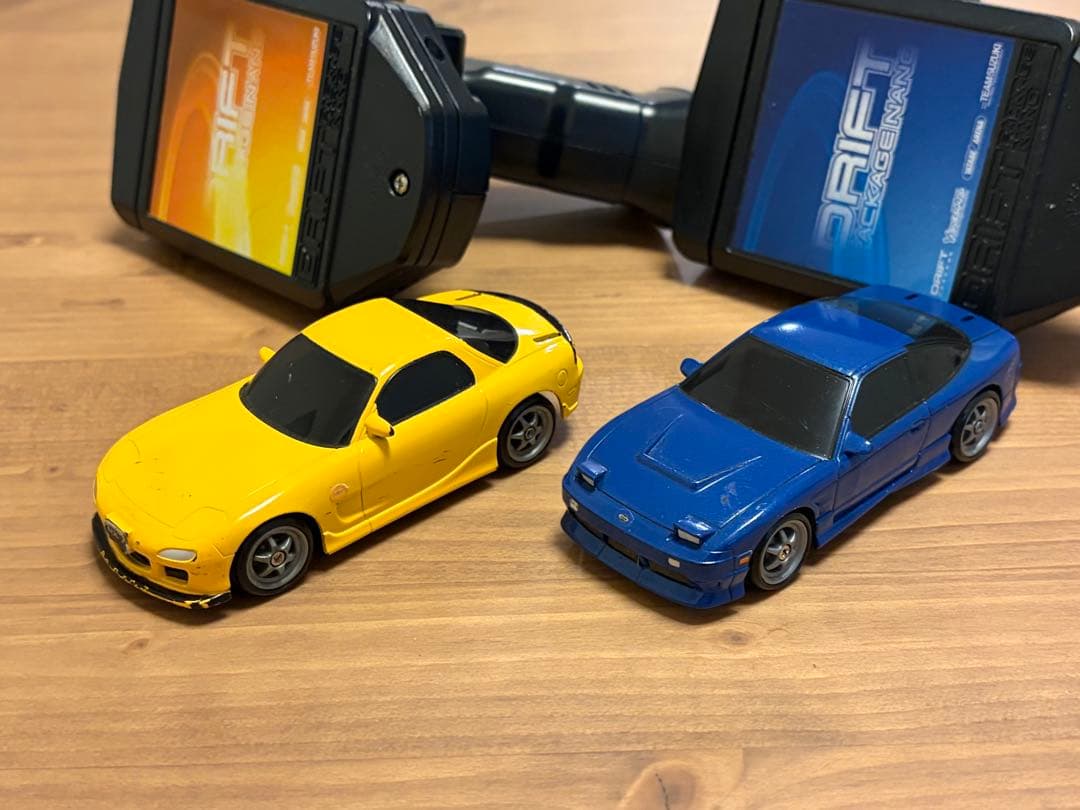 動作確認済 ドリフトパッケージナノ 2台セット 180SX RX-7 ラジコン