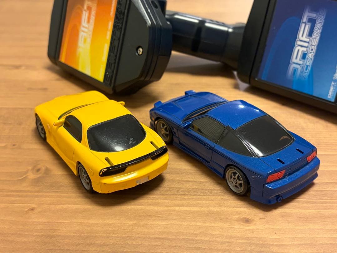 動作確認済 ドリフトパッケージナノ 2台セット 180SX RX-7 ラジコン
