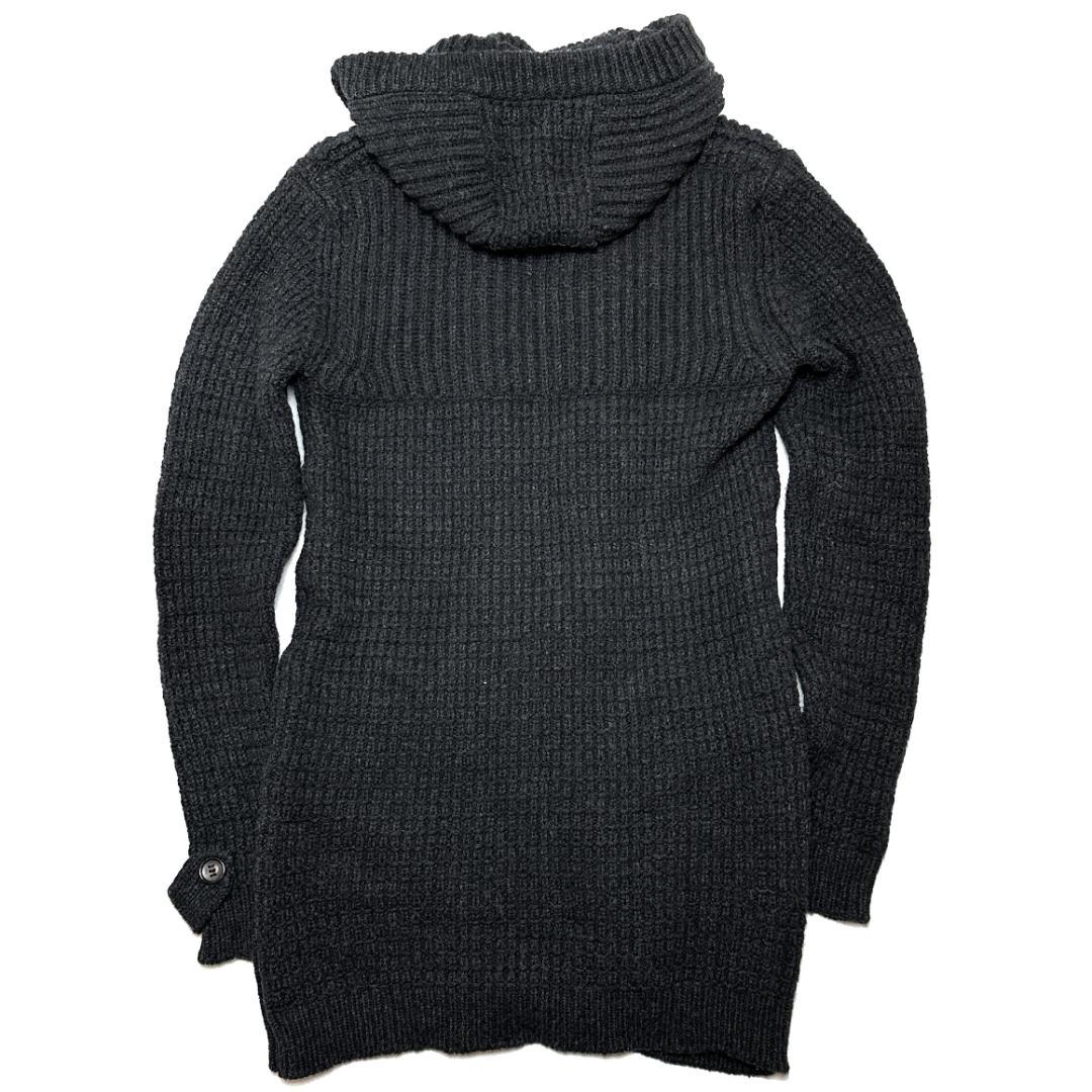 定価13.2万 AKM ENGLISH WOOL KNIT ダッフルコート M