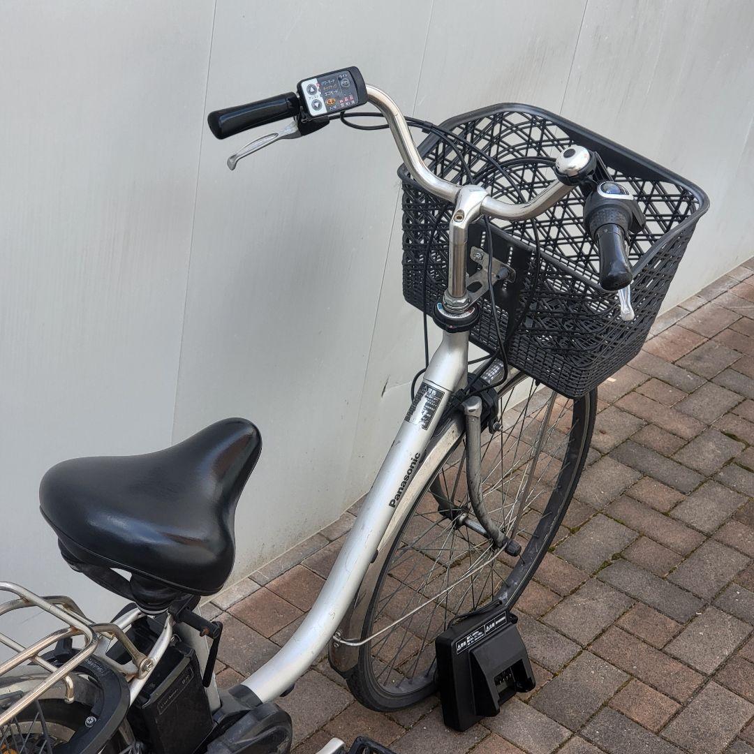 パナソニック♪電動アシスト自転車♪ViVi♪爽やかシルバー♪３段変速♪