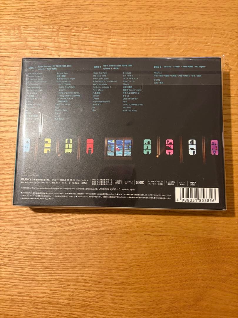 【新品未開封】 timelesz FAM DOME 初回限定盤　DVD