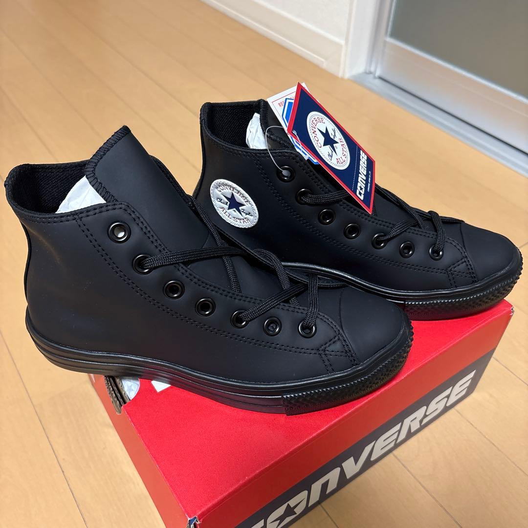 【新品・タグ付き】CONVERSEハイカットスニーカー　レインシューズ　23㎝