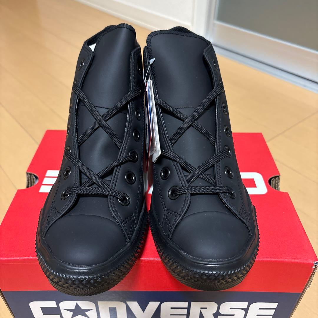 【新品・タグ付き】CONVERSEハイカットスニーカー　レインシューズ　23㎝