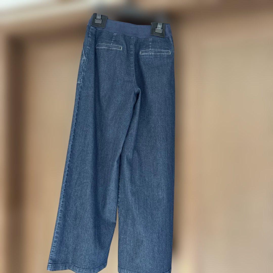 BLUE FRONCE インディゴデニム ワイドパンツ【タグ付き新品】