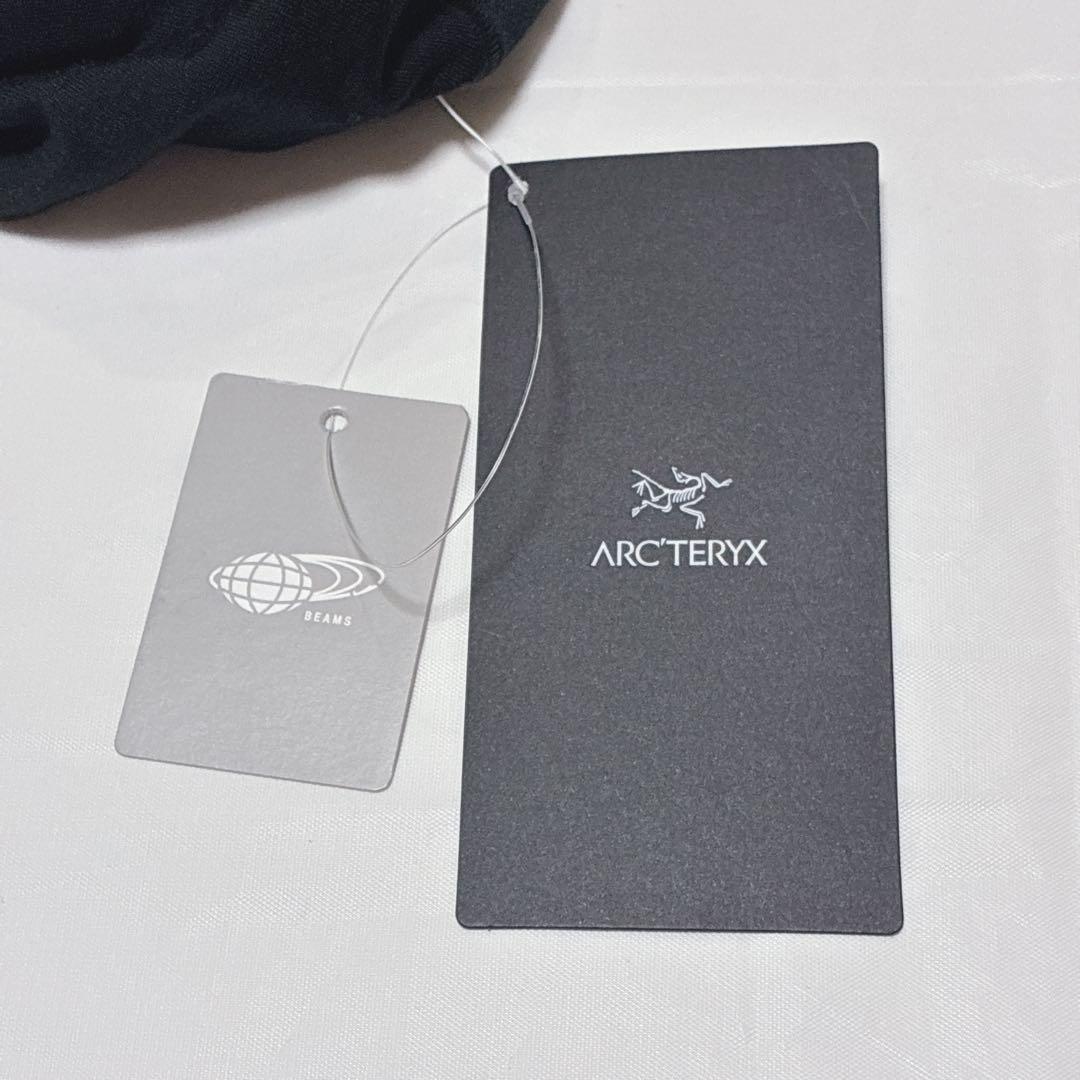新品タグ付 ARC’TERYX サトロメリノトーク 黒 国内正規品 ニット帽