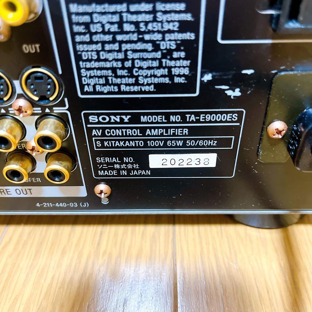 SONY ソニー コントロールアンプ TA-E9000ES