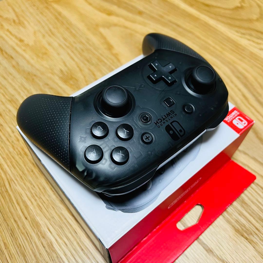 Nintendo Switch Pro コントローラー ブラック 2個セット