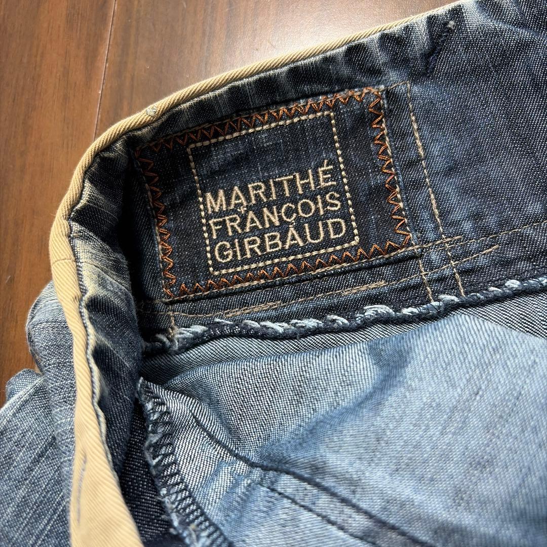美品＊MARITHÉ FRANÇOIS GIRBAUD デニムフレアスカート