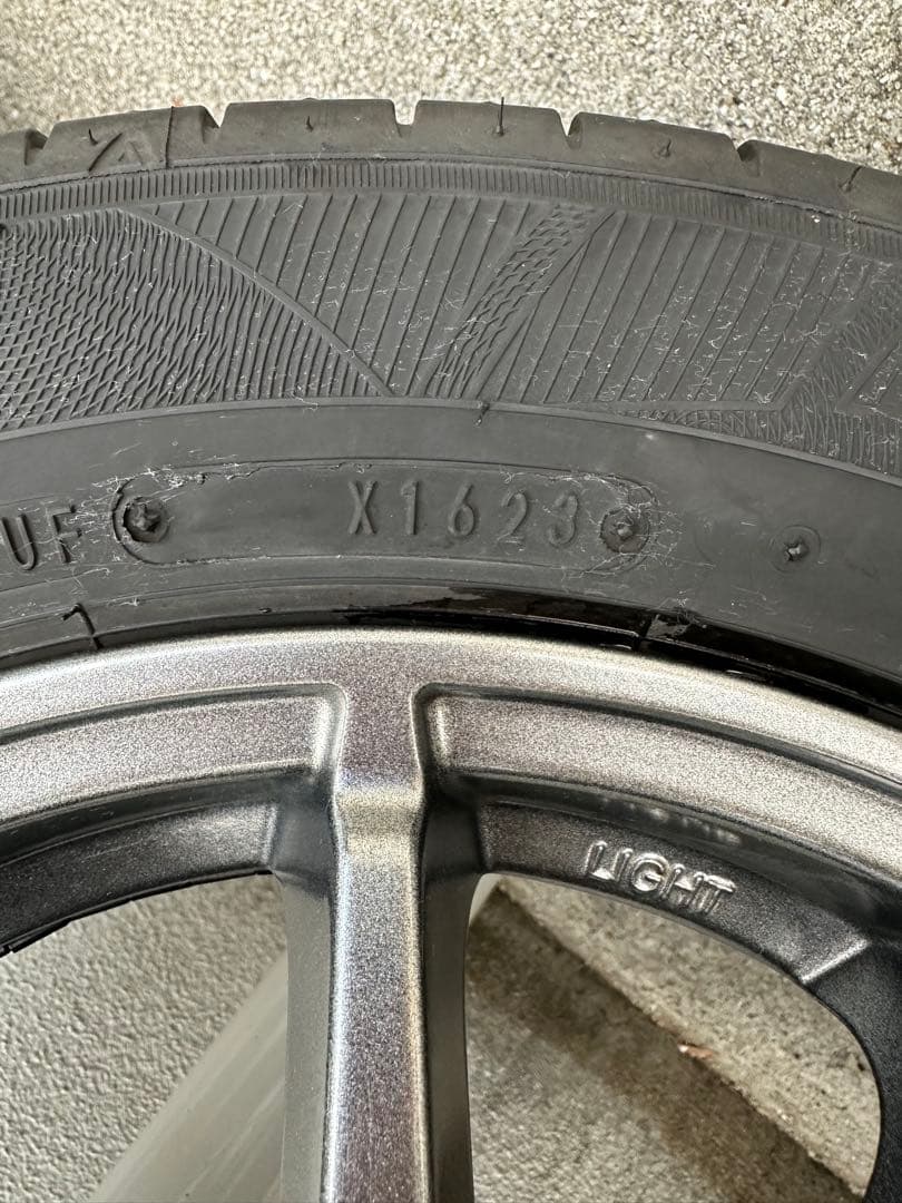 ✨schneider アルミ4本セットファルケン155/65R13付き✨