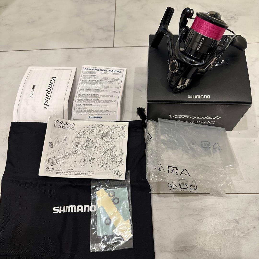 シマノ19Vanquish C2500SHG 極美品
