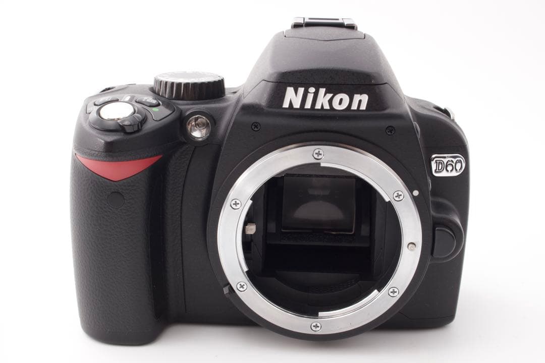 極美品✨Nikon D60 レンズキット　スマホ転送　手ぶれ補正 CCDセンサー