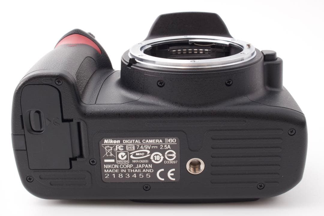 極美品✨Nikon D60 レンズキット　スマホ転送　手ぶれ補正 CCDセンサー
