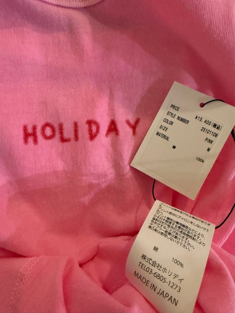 新品HOLIDAY Tシャツ