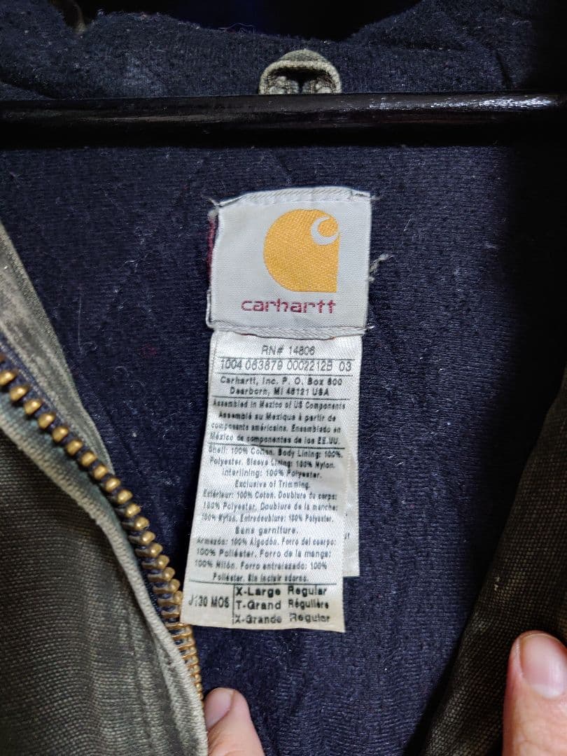 最終価格 carhartt アクティブジャケット active jacket