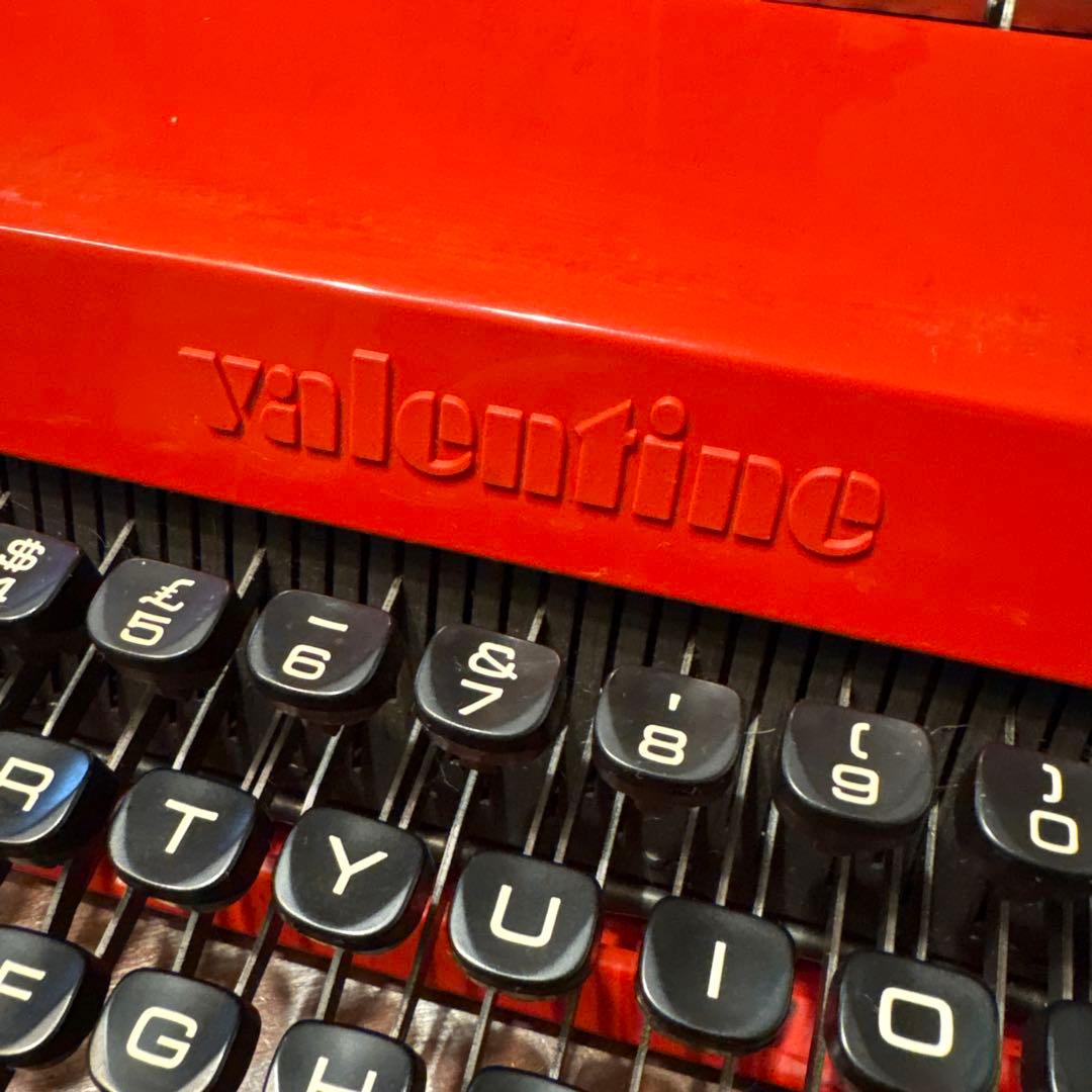 Olivetti Valentine S オリベッティ タイプライター& リボン
