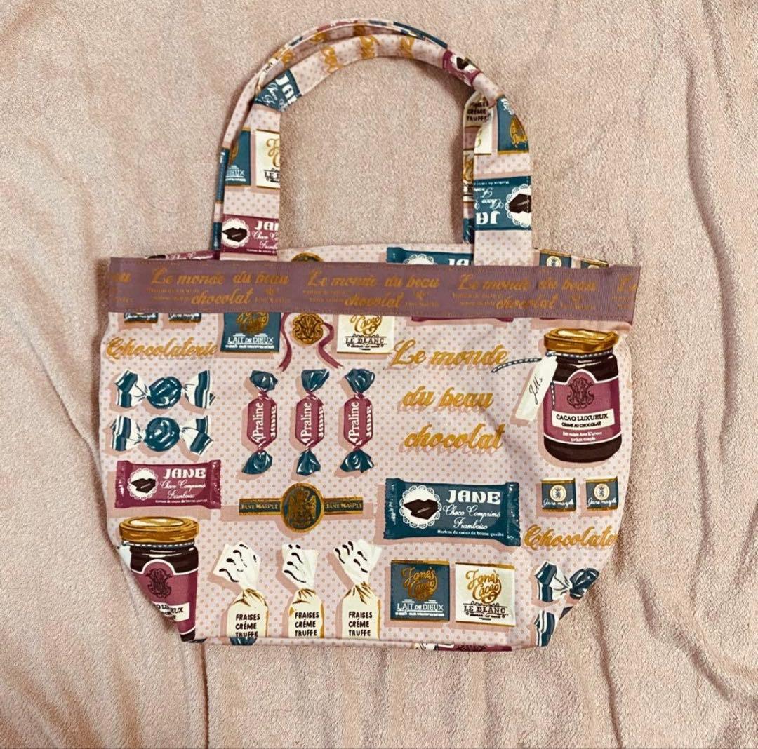 Jane Marple お菓子 ピンク ワンピース トートバッグ タイツ セット