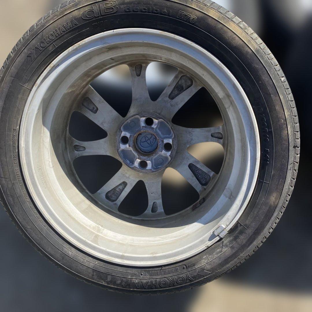 Yokohama 16インチタイヤとToyotaホイールセット