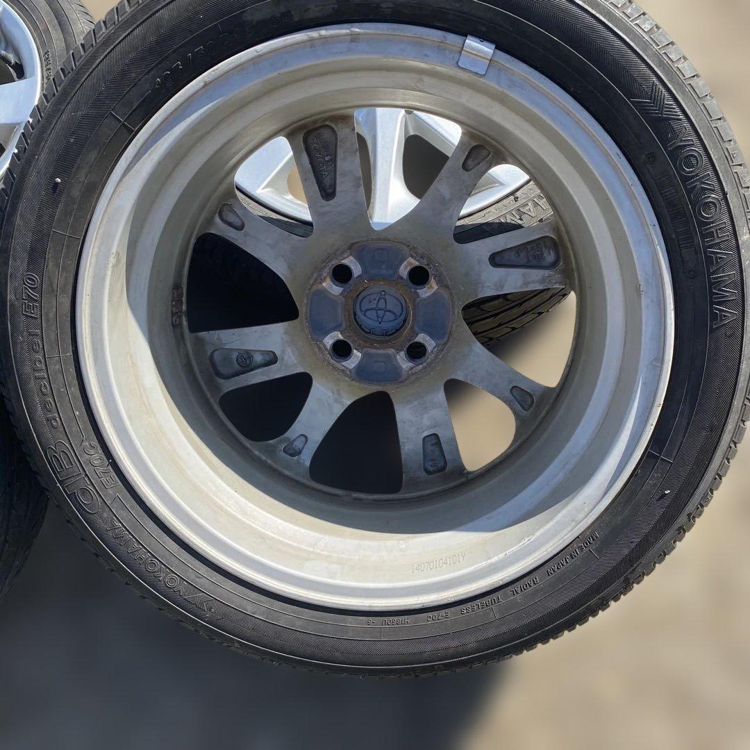 Yokohama 16インチタイヤとToyotaホイールセット