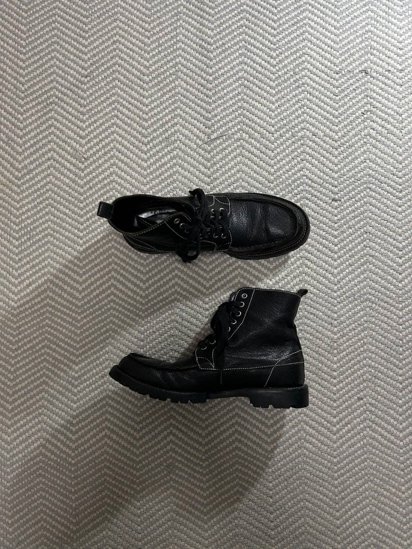 comme des garcon homme モカシンレザーブーツ