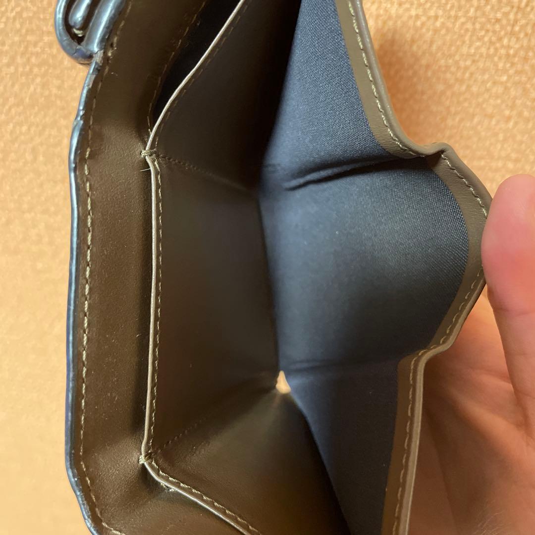 Fendi 三つ折り財布 ベージュ ブラック