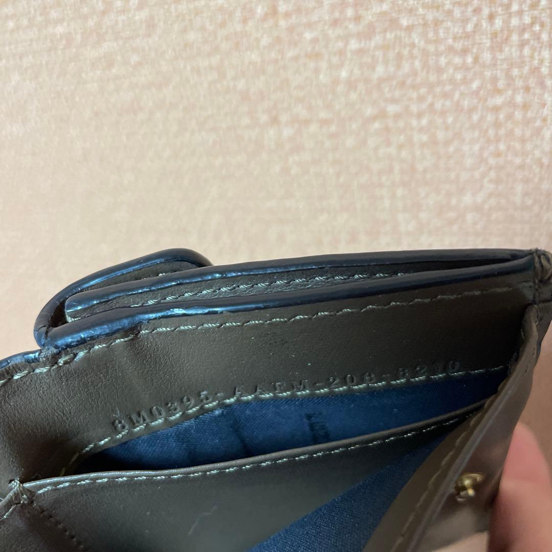 Fendi 三つ折り財布 ベージュ ブラック