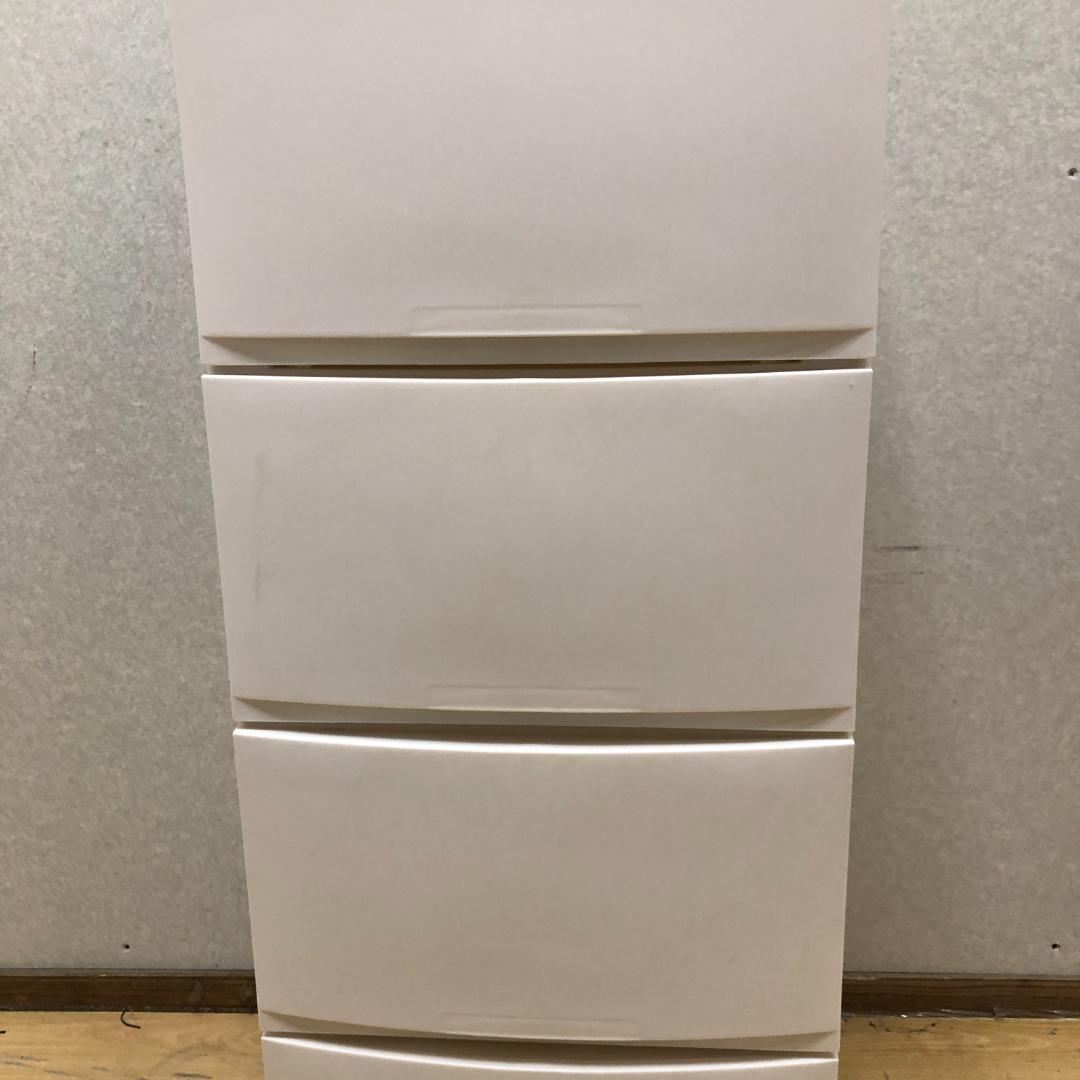 送料無料 プラスチック チェスト 衣類収納ケース 4段 ホワイト 250804-