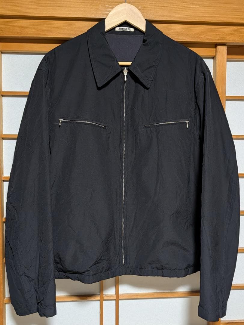 ジャケット・アウター AURALEE HIGH COUNT WOOL POPLIN BLOUSON 3
