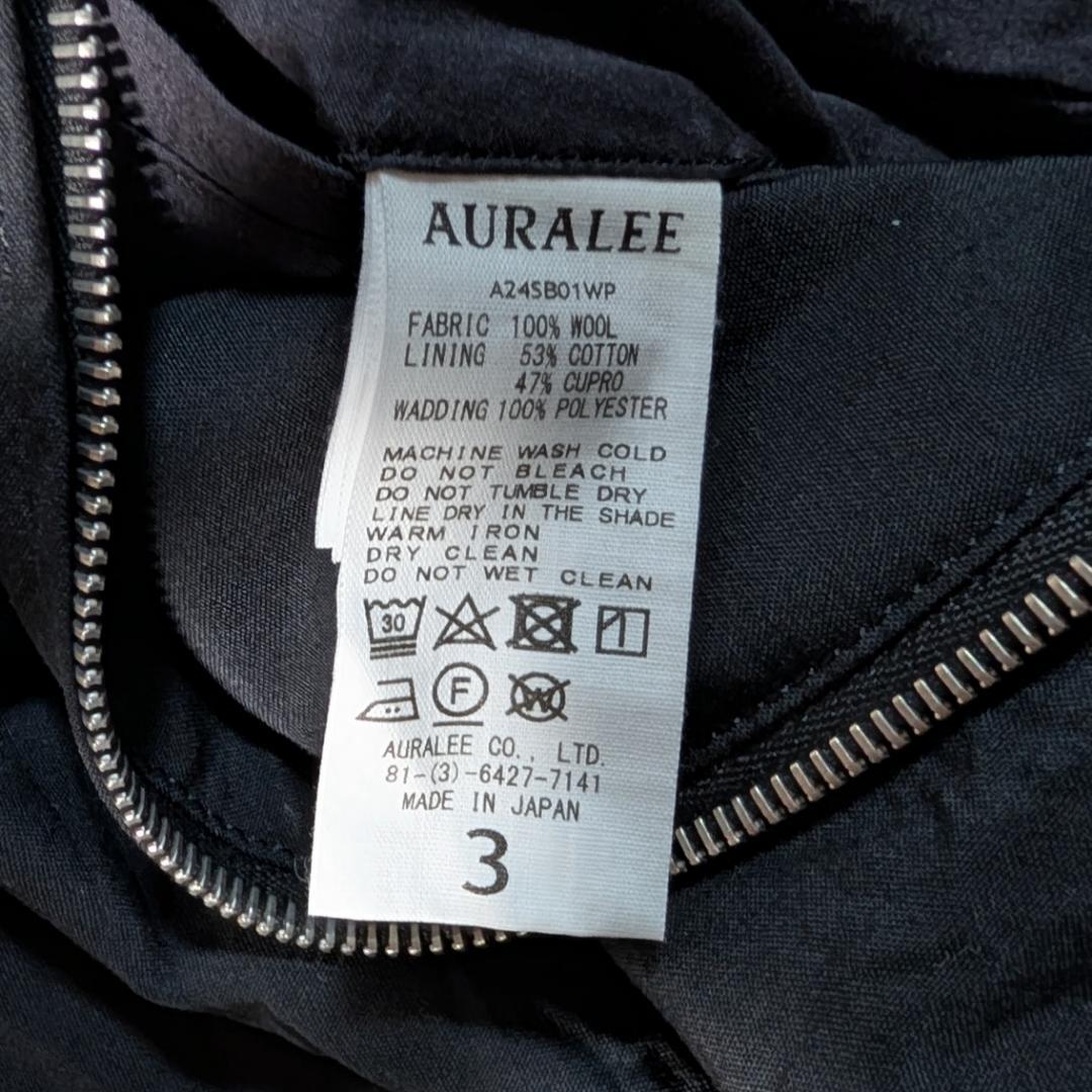 ジャケット・アウター AURALEE HIGH COUNT WOOL POPLIN BLOUSON 3