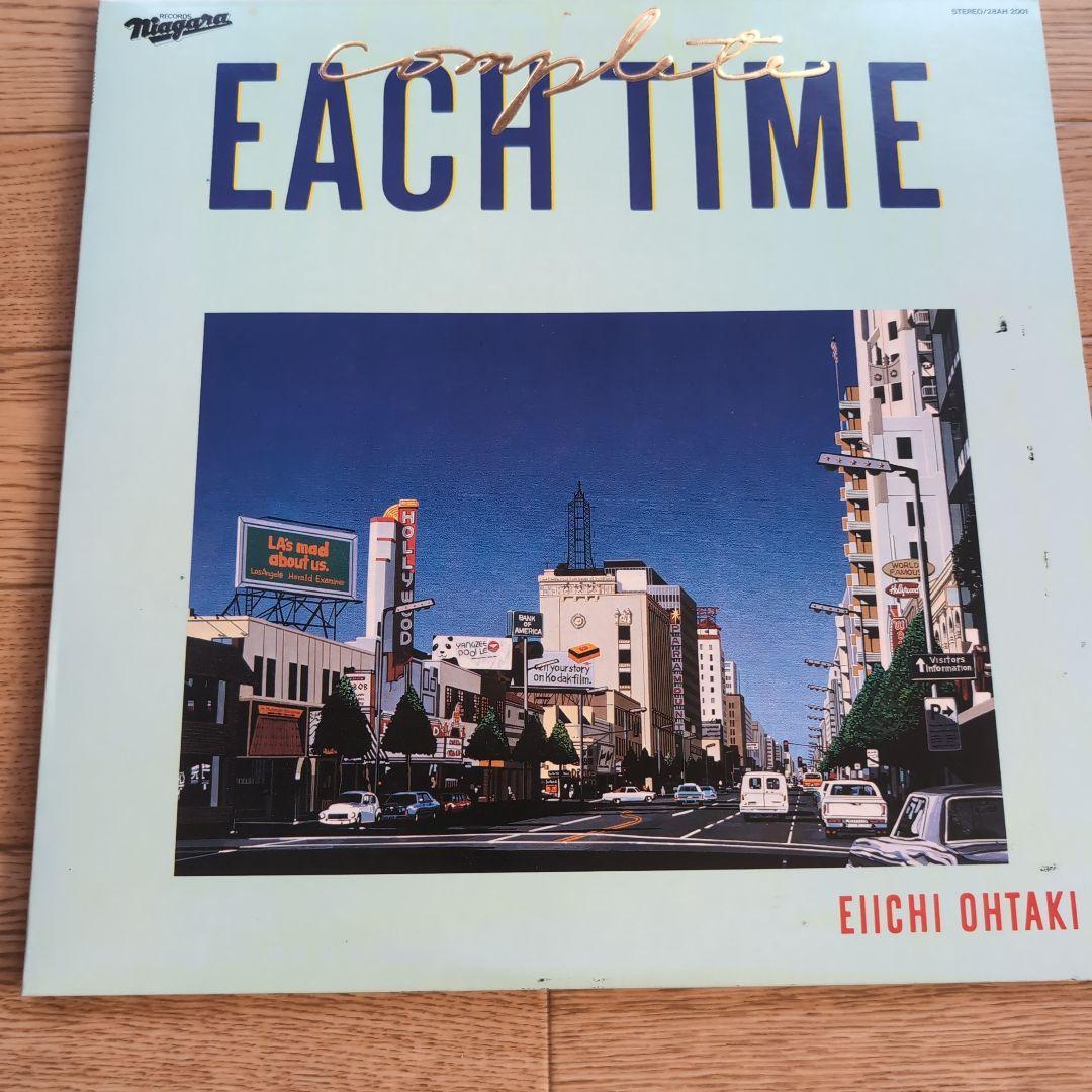 邦楽 Eiichi Ohtaki Complete Each Time LP