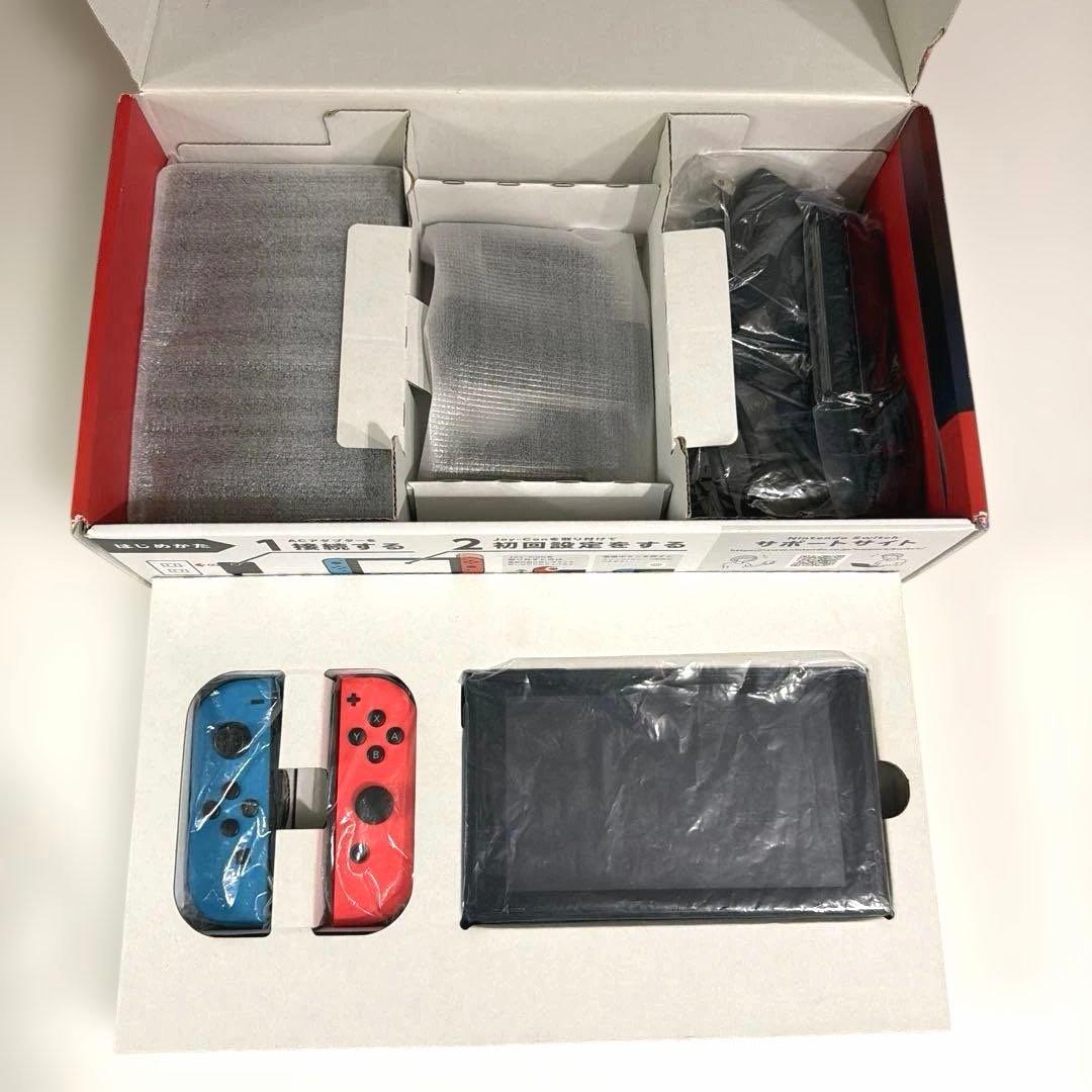 Nintendo Switch 本体 青/赤 Joy-Con 純正プロコン付き
