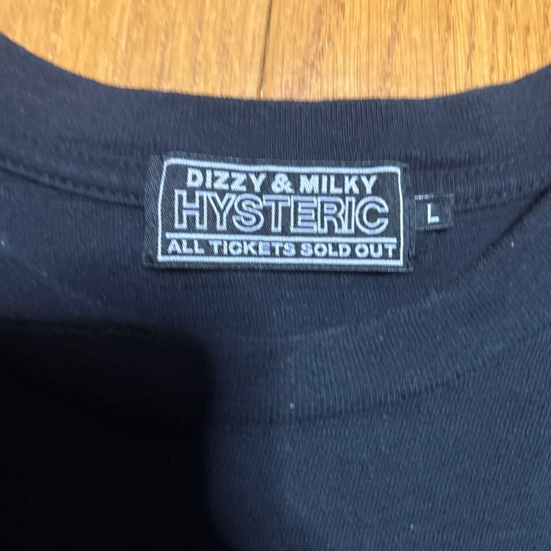 ヒステリックグラマー tシャツ　L ブラック
