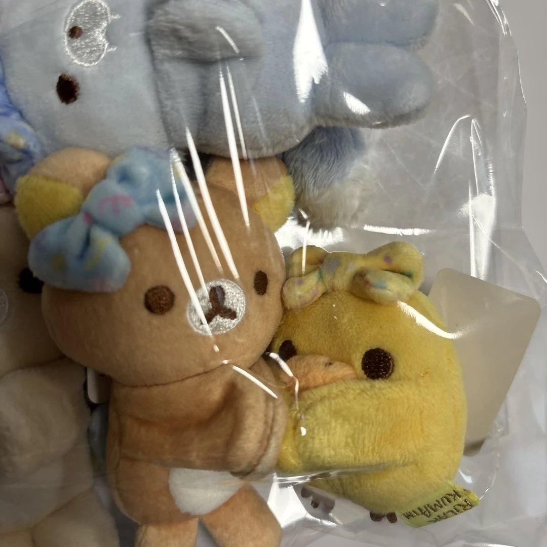 リラックマ　マグネットぬいぐるみ　にこにこhappy for you 全5種