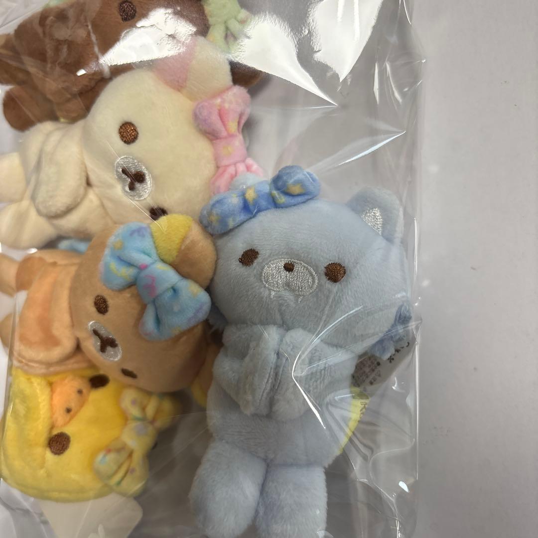 リラックマ　マグネットぬいぐるみ　にこにこhappy for you 全5種
