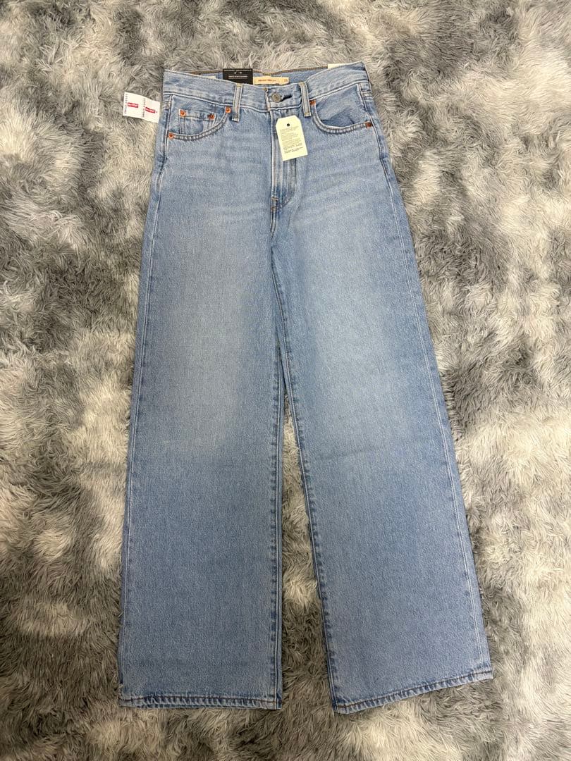 Levi’s RIBCAGE WIDE LEG ジーンズ ライトインディゴ