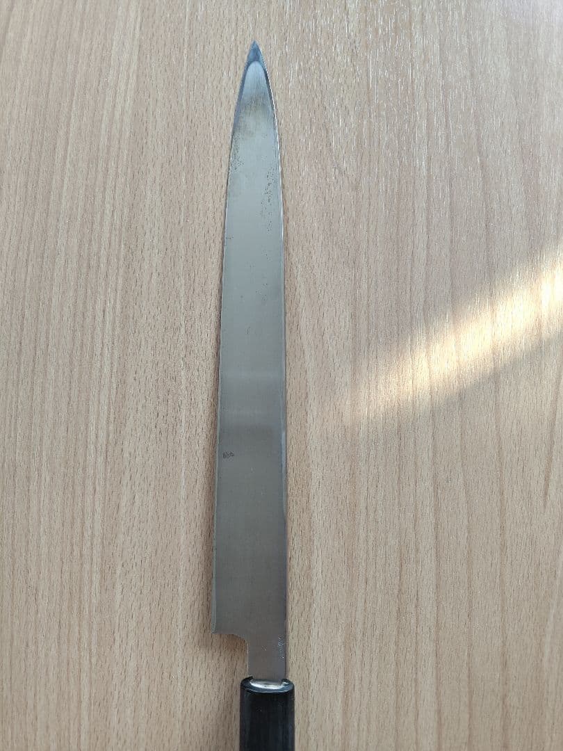 柳刃包丁 本成寺修司　青紙 約30cm