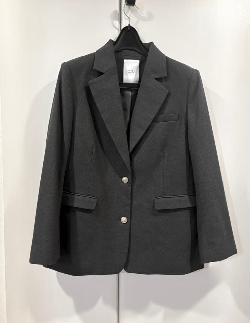 【完売】herlipto ♡ Romy Wool-Blend Jacket