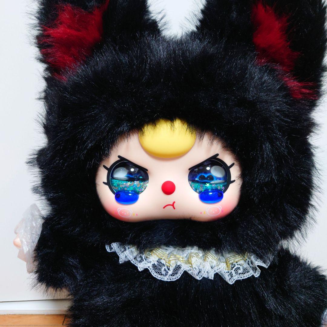 【最終値下げ！】　BabyThree　800%　黒猫　オイル目　涙目