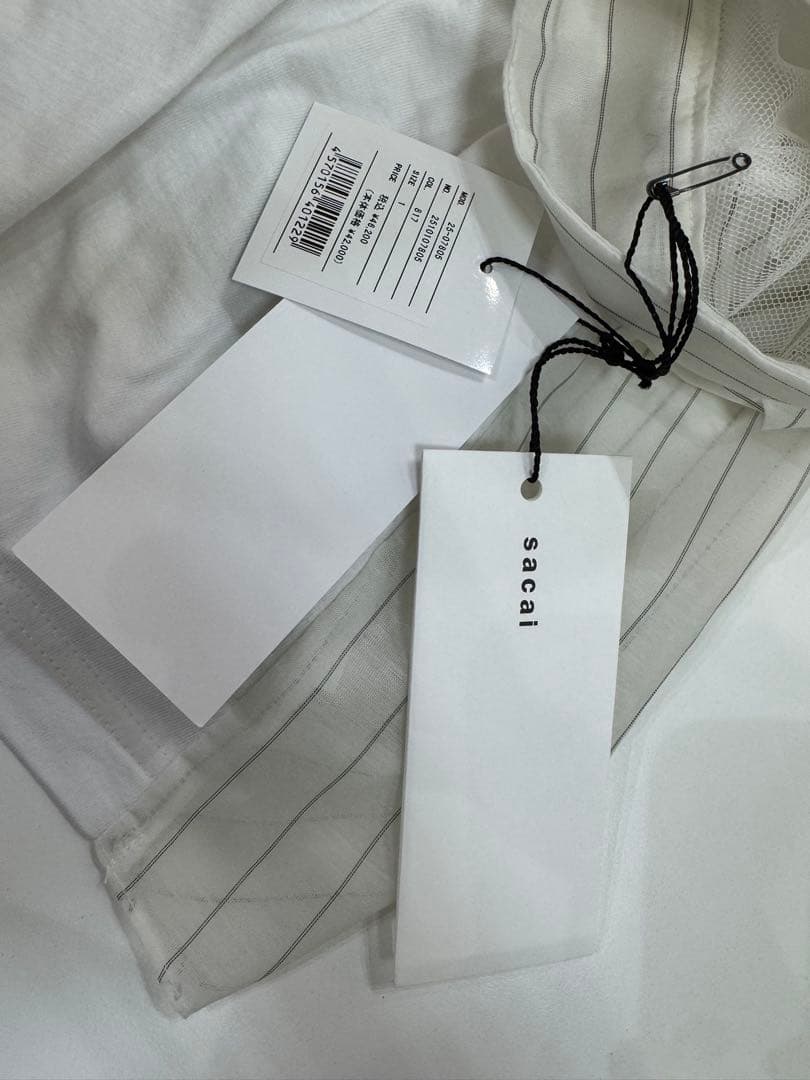 【未使用品】Sacai (サカイ)　半袖Tシャツ カットソー 25-07805