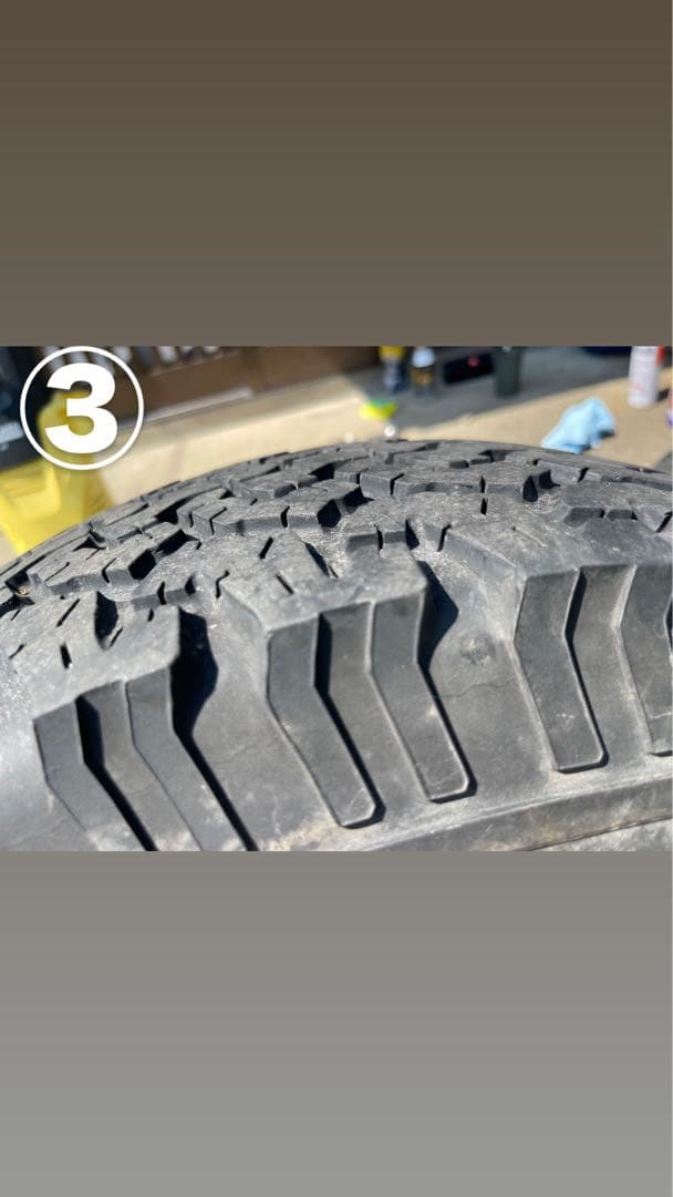 BF Goodrich All-terrain デイトナ　アルミホイール付き