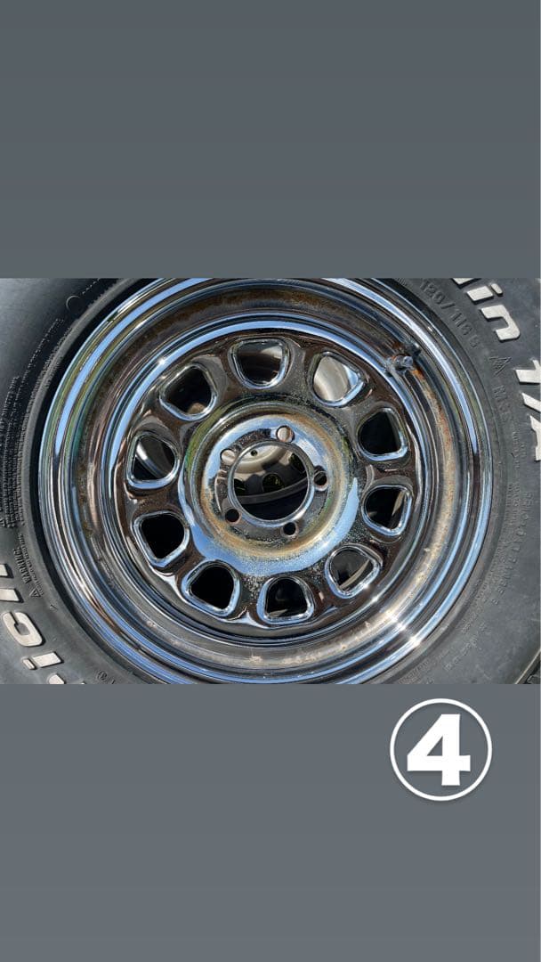 BF Goodrich All-terrain デイトナ　アルミホイール付き