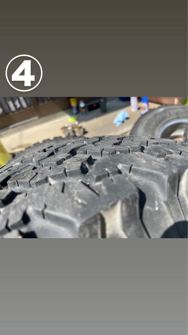 BF Goodrich All-terrain デイトナ　アルミホイール付き