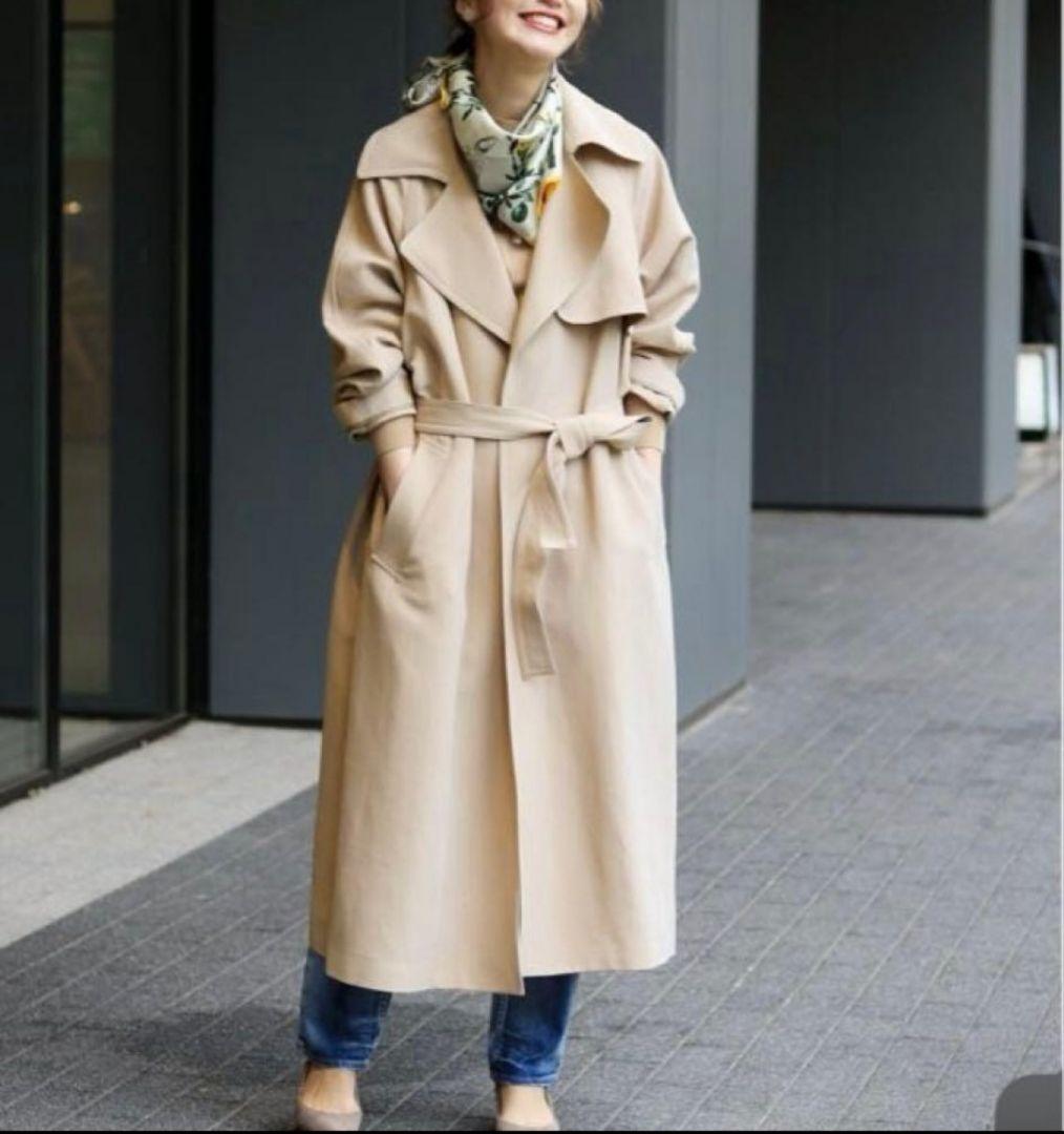 美品✨イエナ IENA アセテートコットン オーバーチェスターコート 36