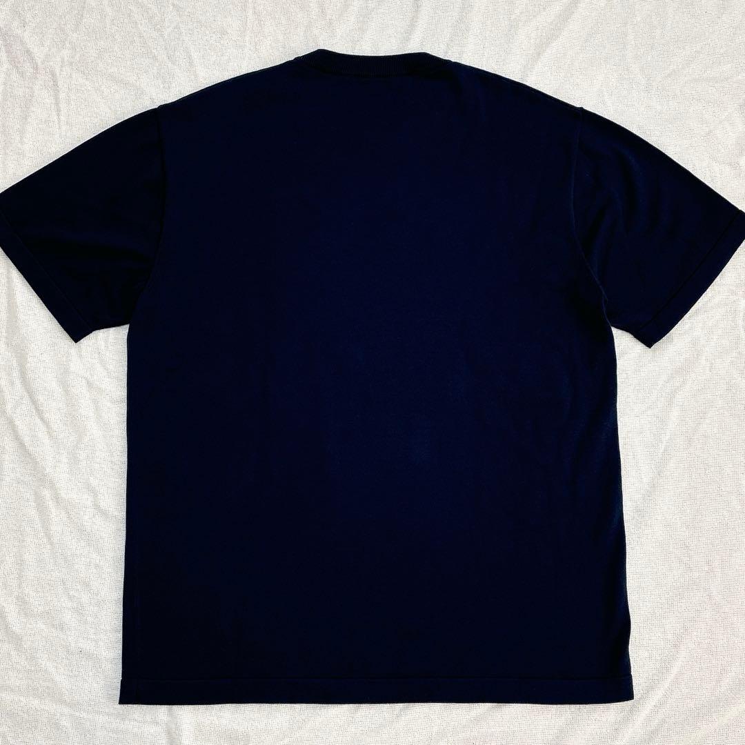 LOUIS VUITTON インタルシアジャガードハートクルーネックニット　XL