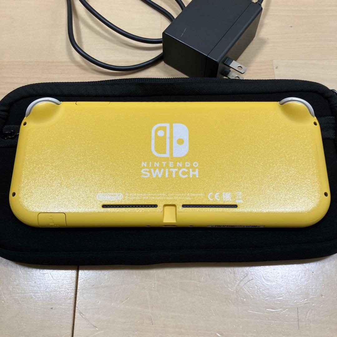 Nintendo Switch Lite イエロー 本体 充電器付き